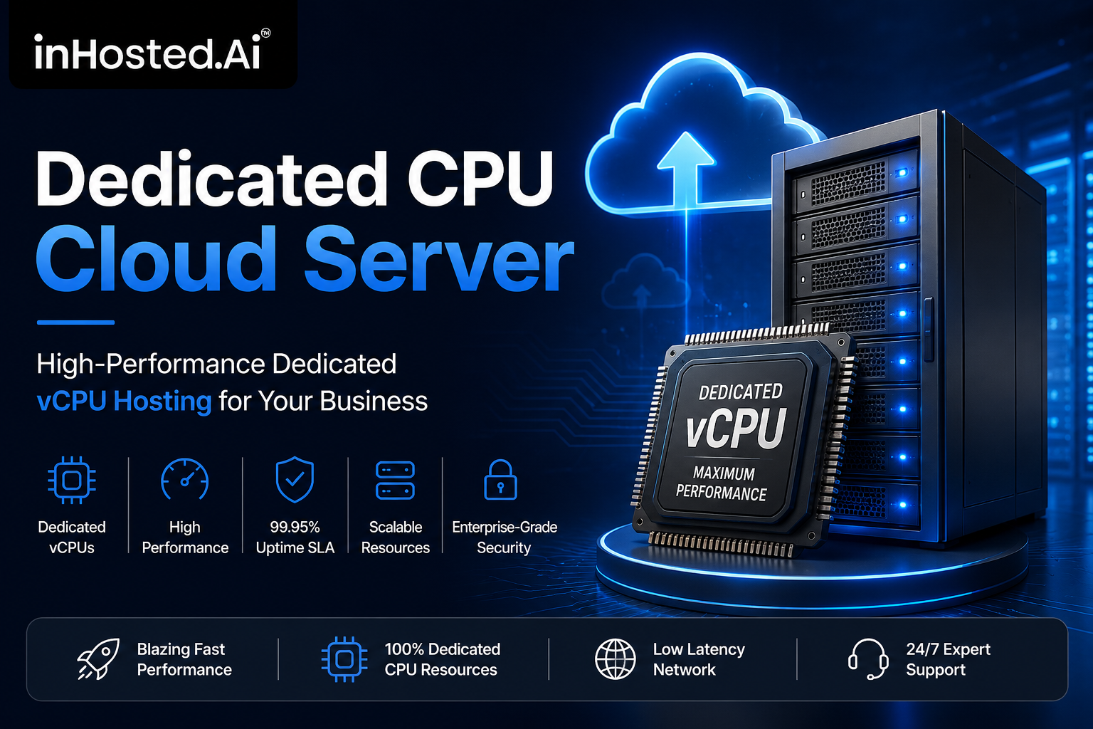 Dedicated CPU Cloud Server | High-Performance Dedicated vCPU Hosting
