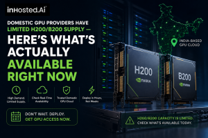 Domestic GPU Providers Have Limited H200B200 Supply — Here's What's Actually Available Right Now