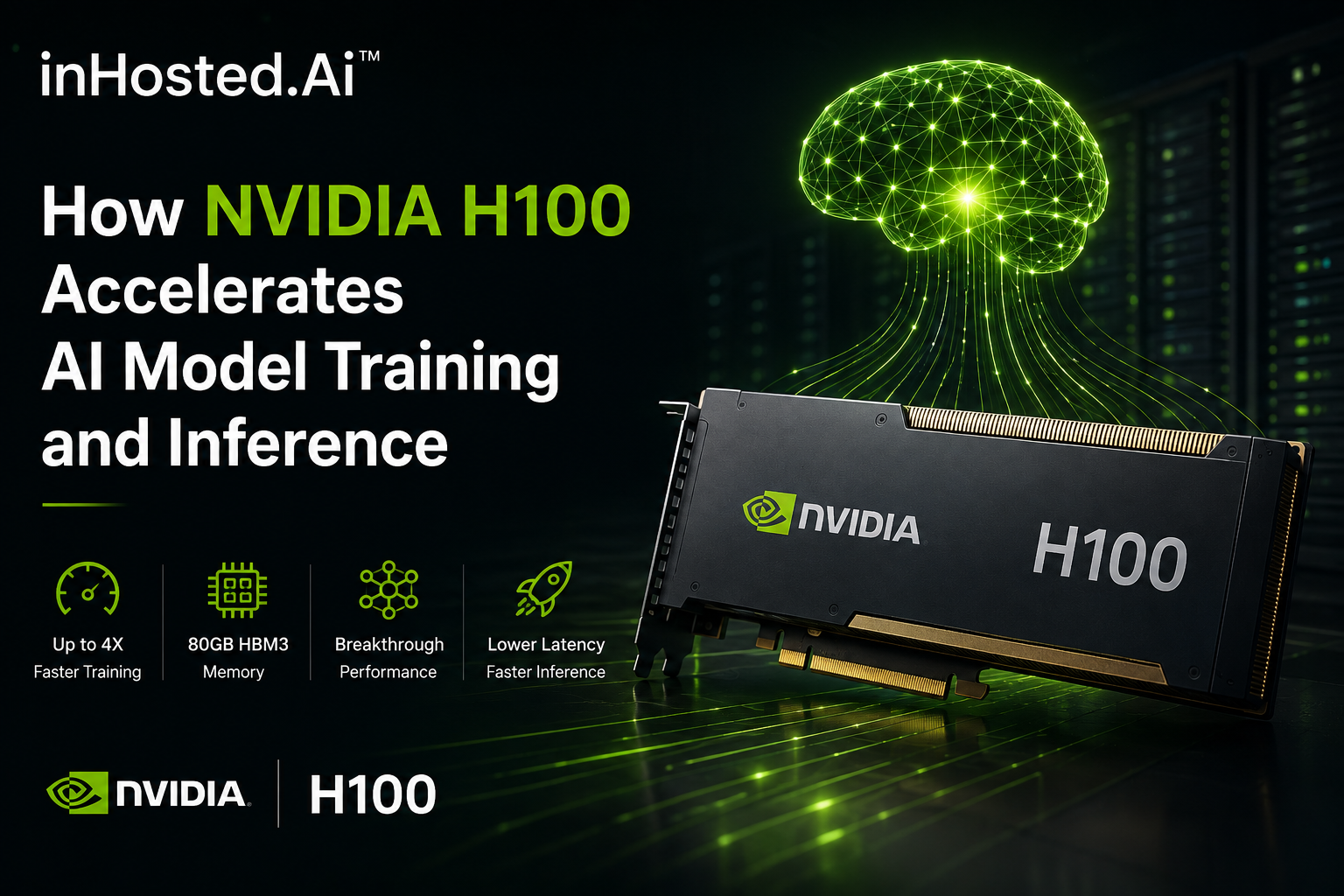 How NVIDIA H100 Accelerates AI Model Training and Inference